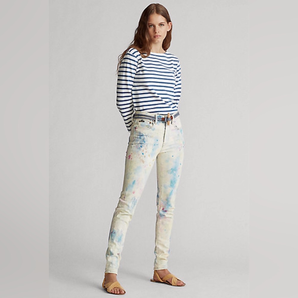 Polo by Ralph Lauren High Rise Jeans - Multicolor